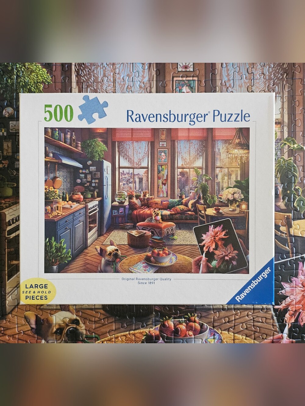 Ravensburger Cozy Boho Studio Puzzle